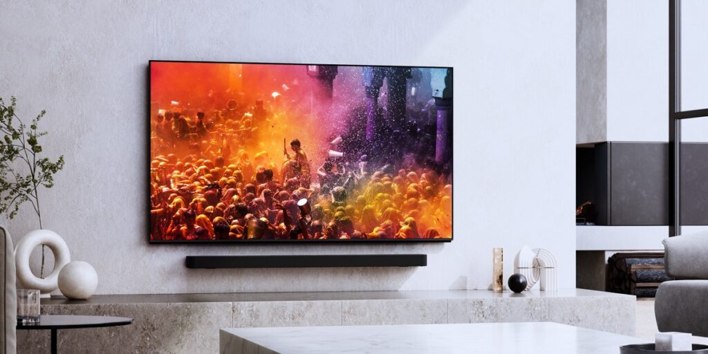 telewizor QLED do jasnych pomieszczeń
