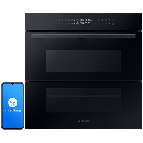 Jak wybrać najlepszy piekarnik do zabudowy
Samsung NV7B4345VAK U2 Dual Cook Flex