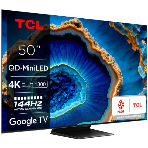 TCL 50C809 – Mini LED dla mistrzów gry
jaki telewizor 50 cali