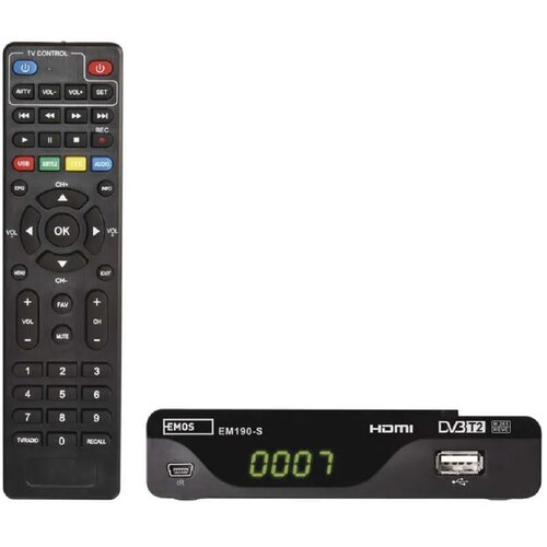 Które dekodery są najlepsze
EMOS EM190-S HD HEVC