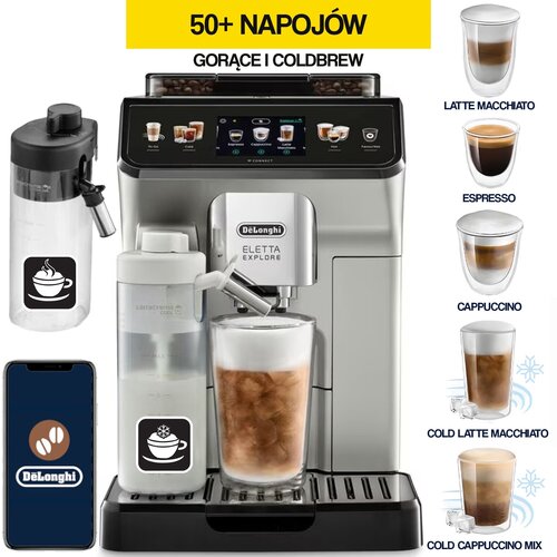 De’Longhi Eletta Explore ECAM450.65.S – Król różnorodności jaki ekspres do kawy